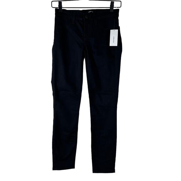 J Brand Denim - J Brand Super Skinny Skinny Pitch Low Rise Leggings Jeggings Jeans Black Stretch